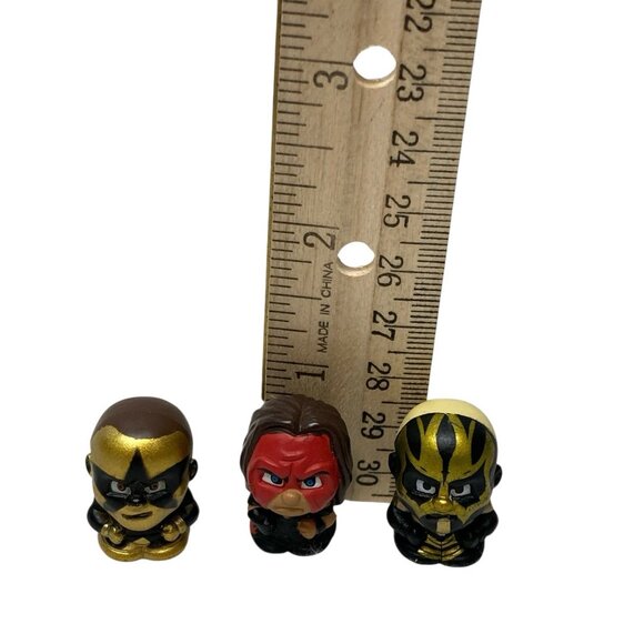 WWE Teenymates Wrestling Figures MINI Small Set of 3 - Picture 6 of 6